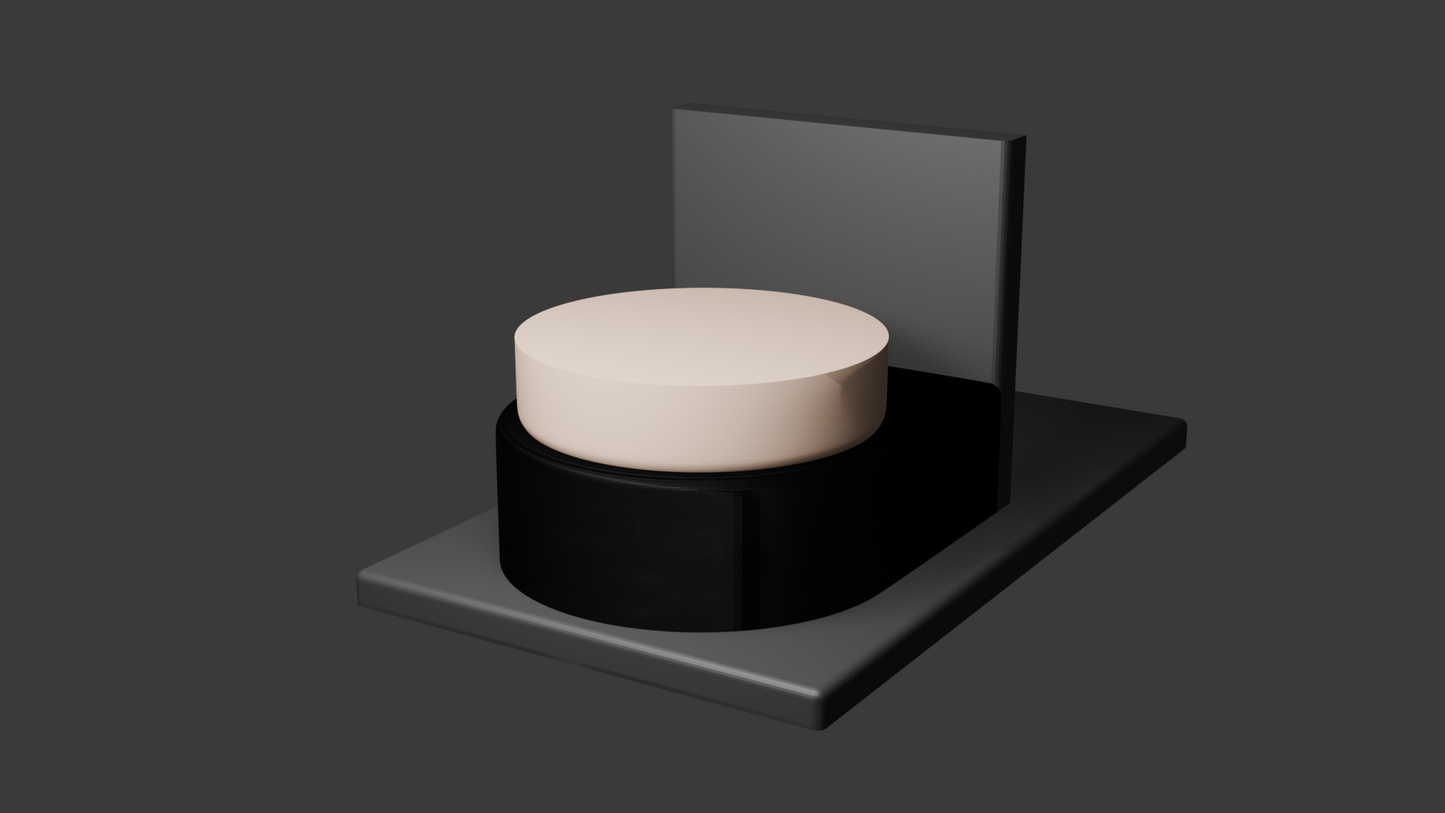 Blind Shaker Riser for Grinder - 3cm tall 9cm wide Turin grinder