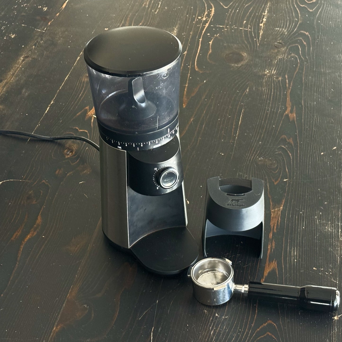 Oxo Coffee Grinder Portafilter Adapter: 58mm E61, 54mm Breville, 51mm Delonghi