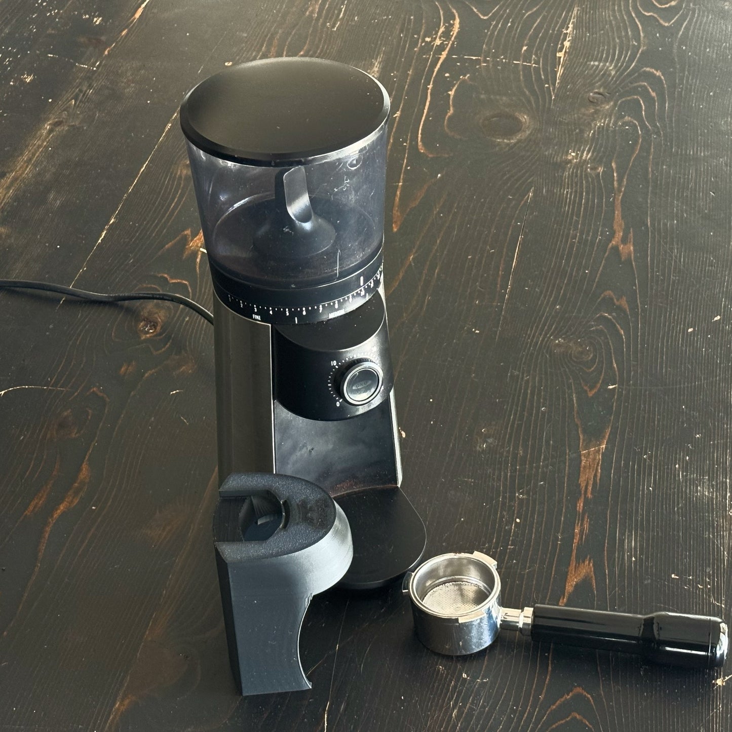 Oxo Coffee Grinder Portafilter Adapter: 58mm E61, 54mm Breville, 51mm Delonghi