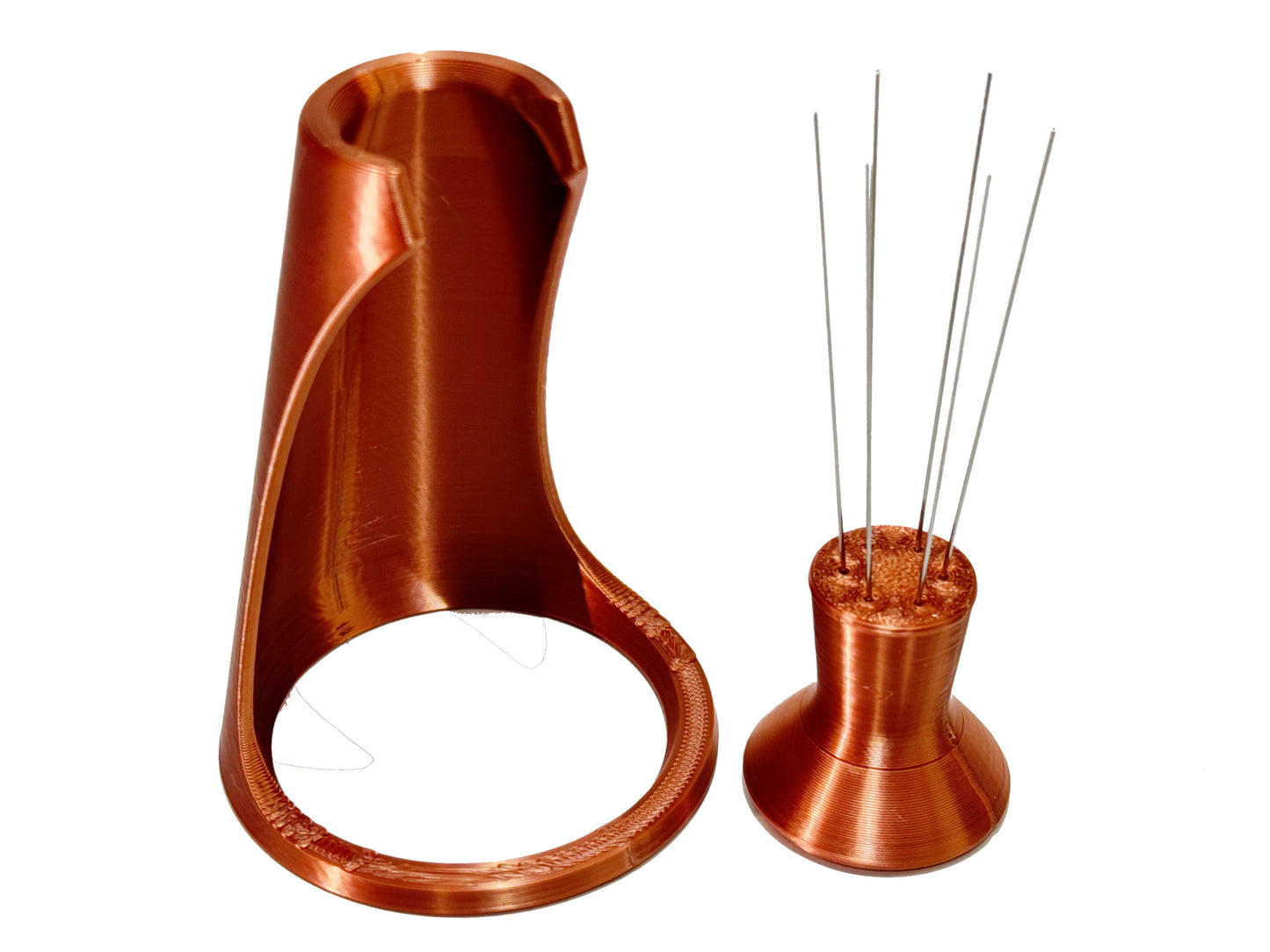 Espresso WDT Tool: 6 Stainless Steel Needle Coffee Distribution