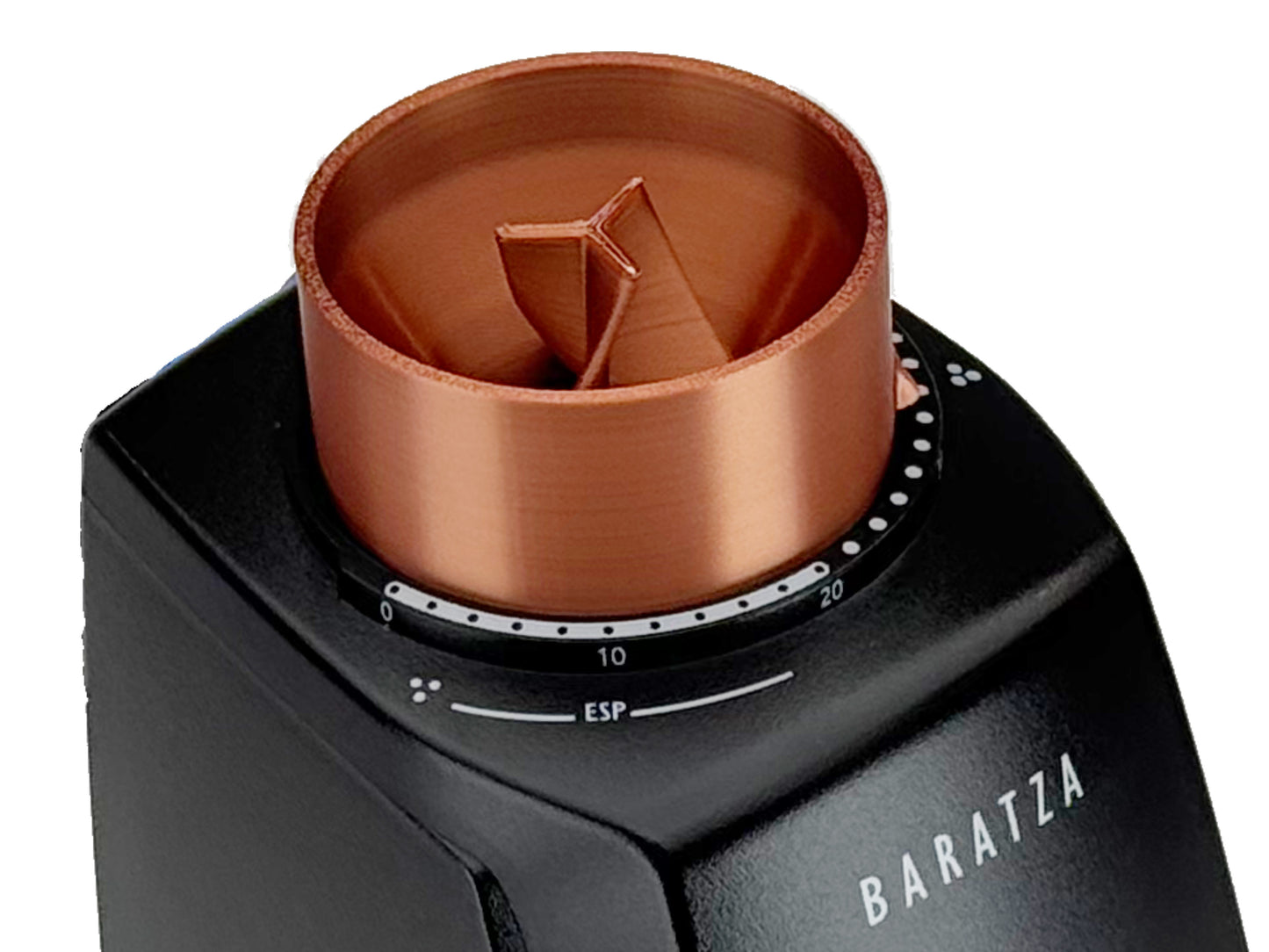 Single dose hopper + dosing cup for Baratza Encore ESP grinder